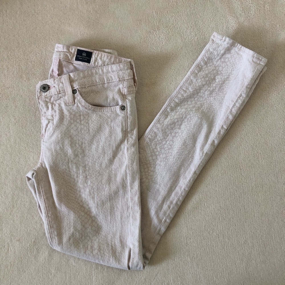 AG Adriano Goldschmied Legging Ankle Snake Jeans